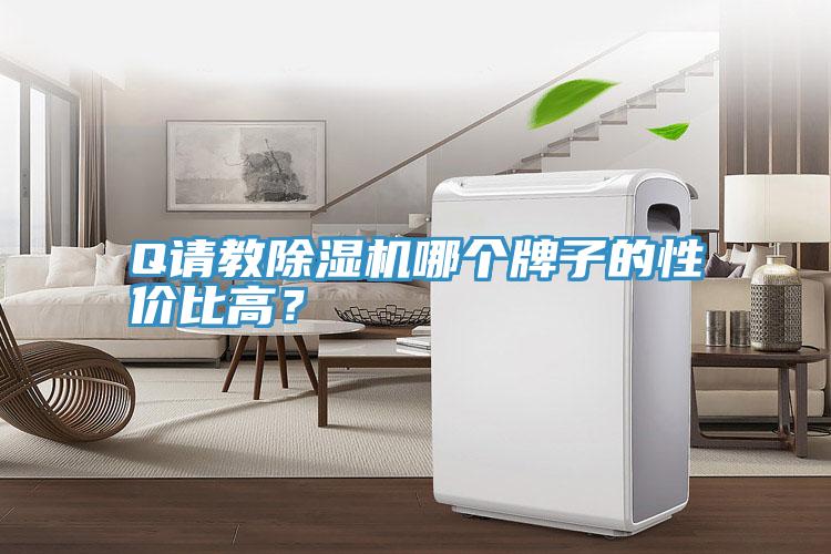 Q請教除濕機哪個牌子的性價比高?
