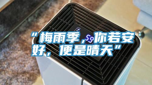 “梅雨季,你若安好,便是晴天”
