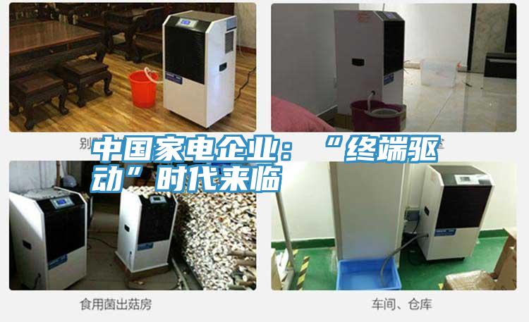 中國家電企業(yè):“終端驅動”時代來臨