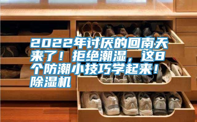 2022年討厭的回南天來了！拒絕潮濕，這8個防潮小技巧學(xué)起來！除濕機