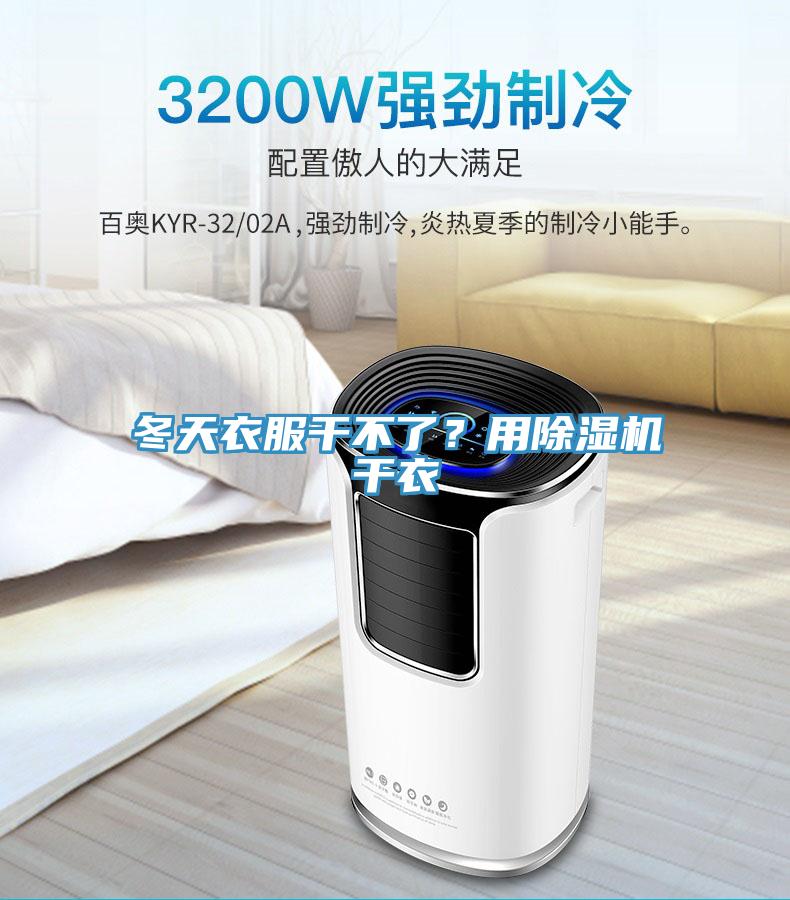 冬天衣服干不了？用除濕機干衣