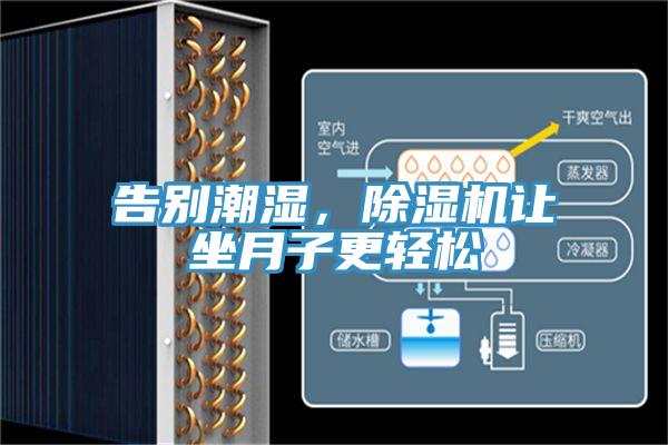 告別潮濕，除濕機讓坐月子更輕松