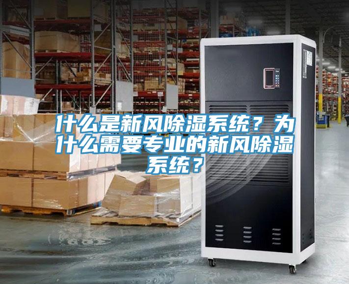 什么是新風除濕系統？為什么需要專業的新風除濕系統？